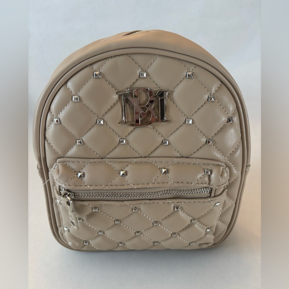 Badgley Mischka Vegan Leather Mini Backpack